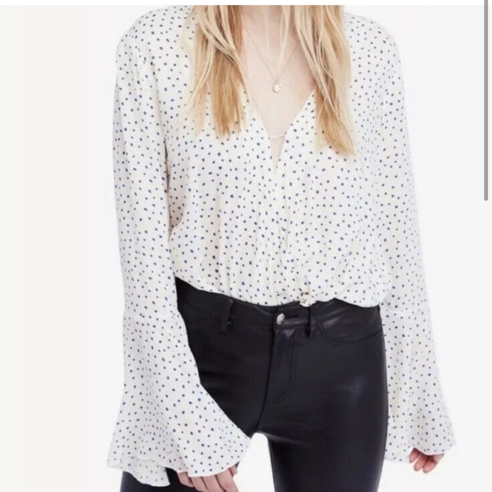 Free People Making Waves Bodysuit - small - like new